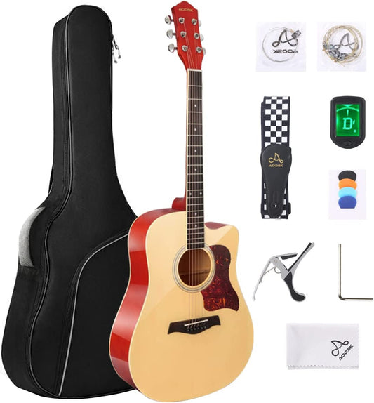 AODSK Acoustic Guitar Kit 41‘’ Natura
